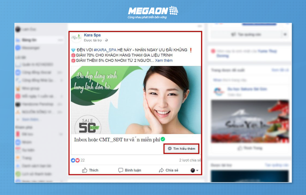 Hình thức quảng cáo Messenger Ads trên facebook
